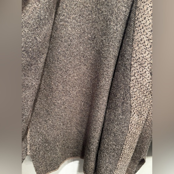 Madewell Brown patterned coat cardigan wool blend warm winter fall cabin core - Picture 9 of 16